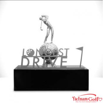 Cúp Longest Drive màu bạc 91B215